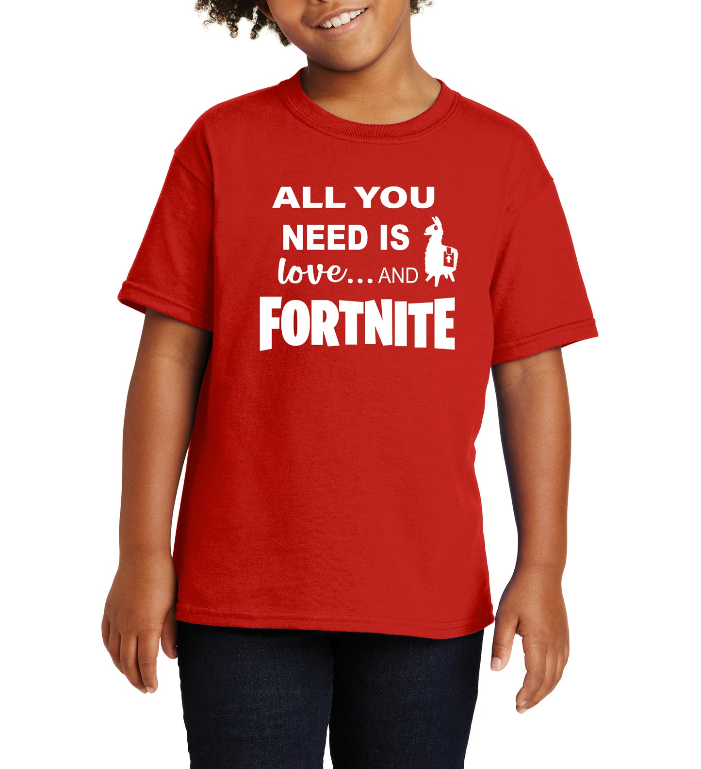 All You need is Love & Fortnite Valentine Shirt