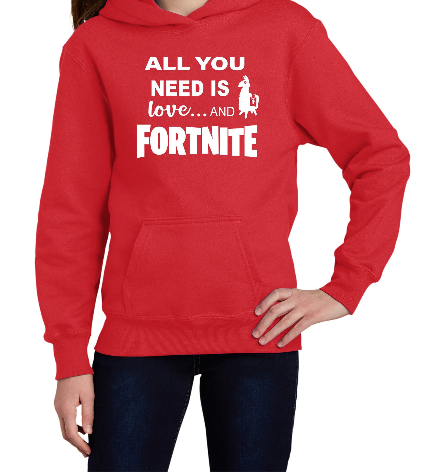 All You need is Love & Fortnite Valentine Shirt