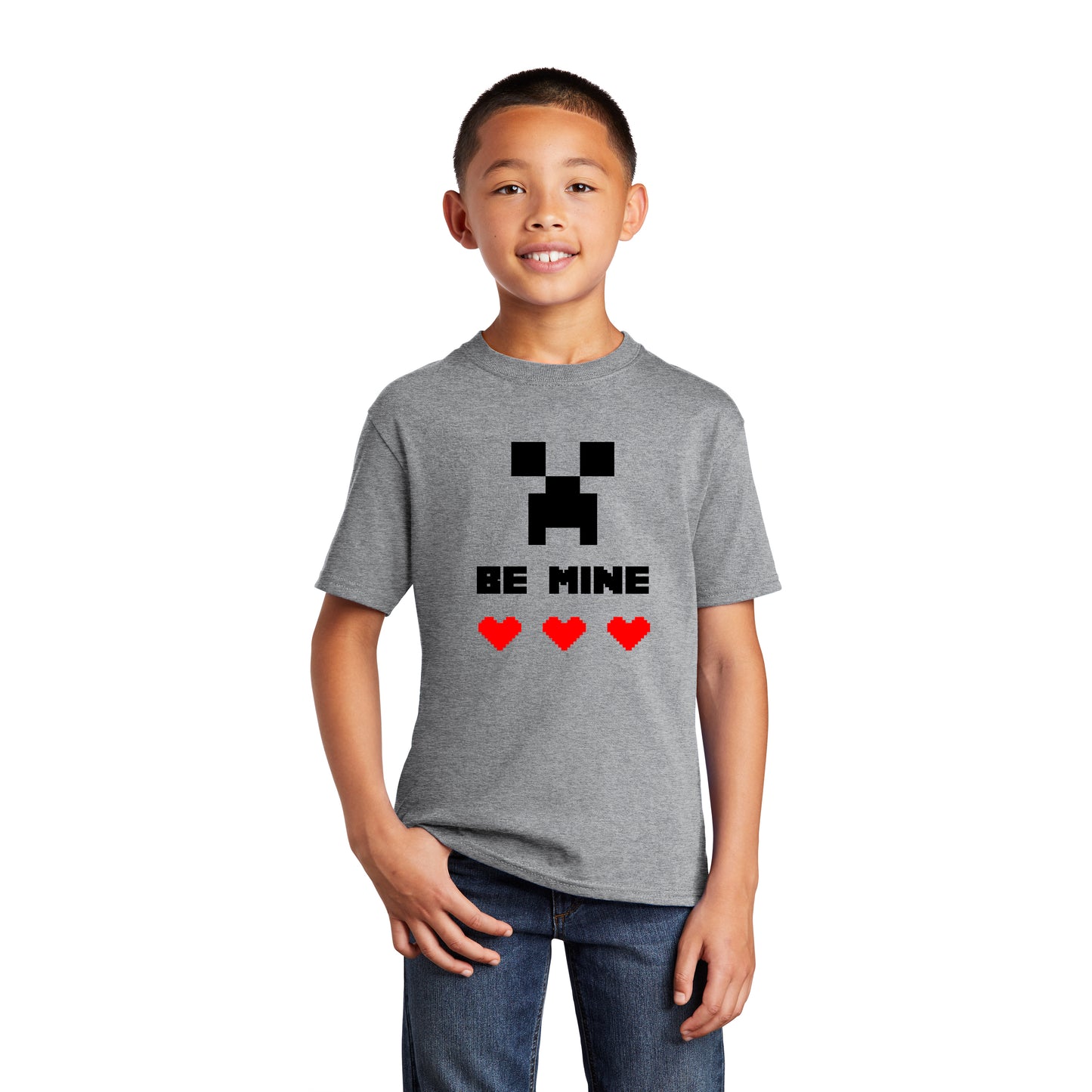 Be Mine Minecraft Valentine Shirt