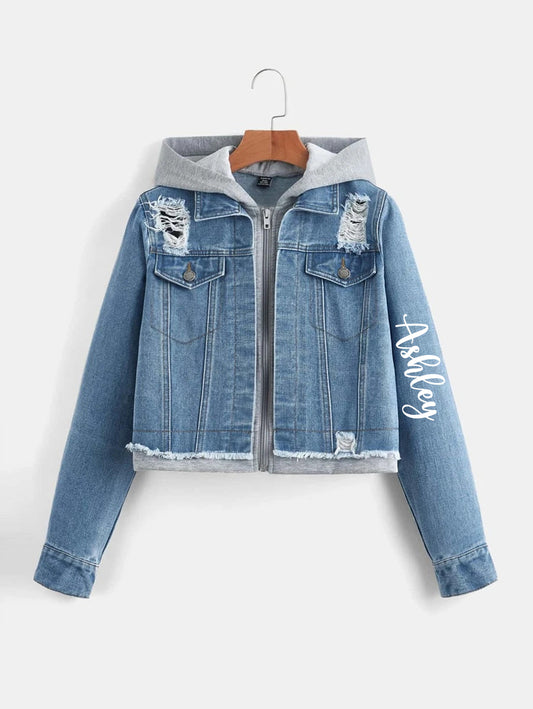 Dancer Hooded Denim Jacket