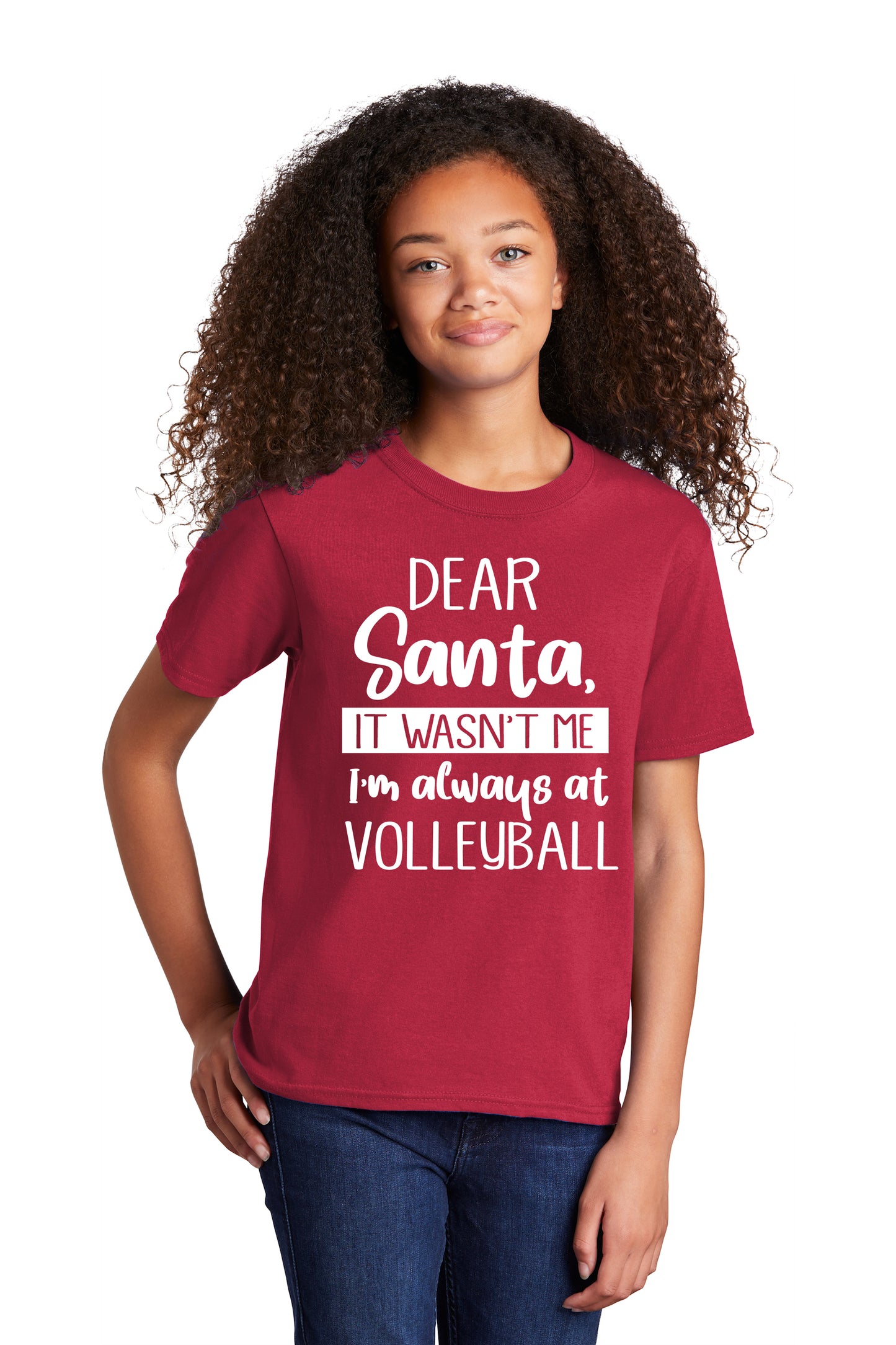Dear Santa it wasn't me Volleyball