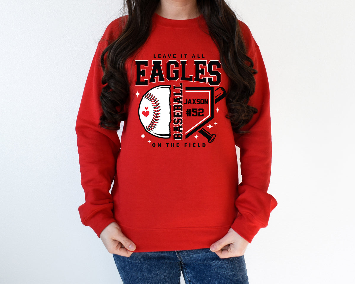 Eagles Basketball Leave it on the Field Shirt