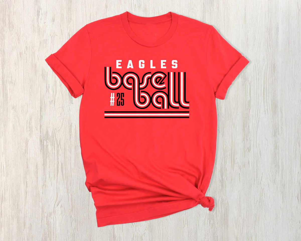 Eagles Baseball Retro Shirt