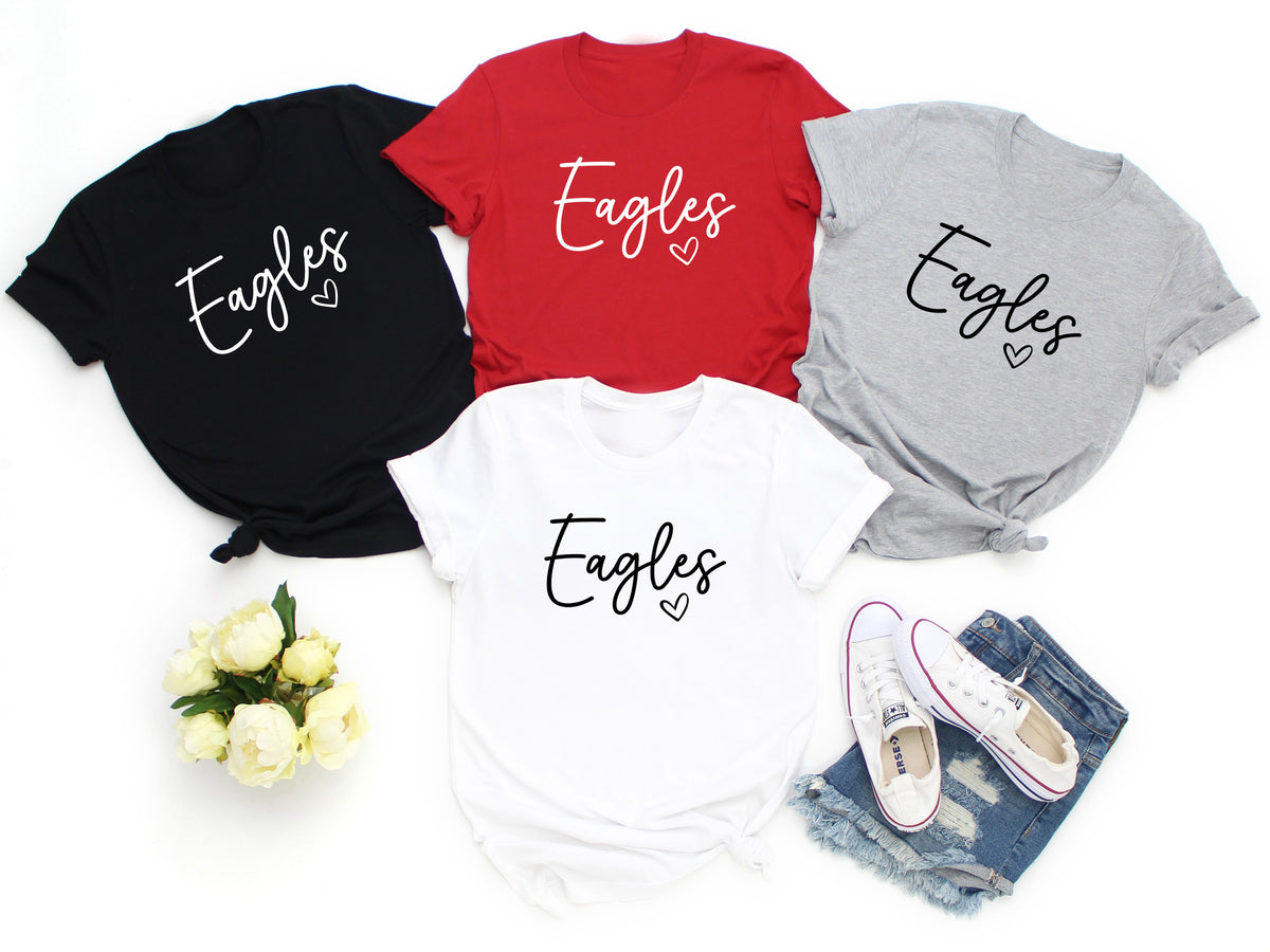 Eagles Script - Gildan Softstyle Shirt