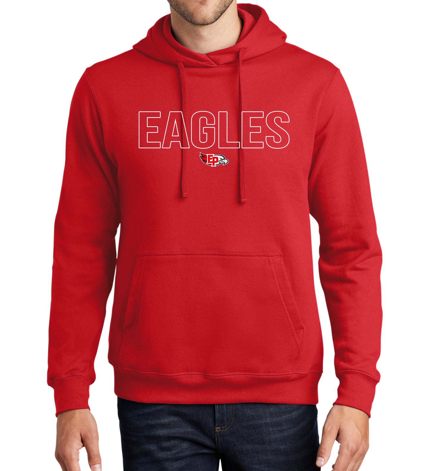 Eagles Outline Hoodie