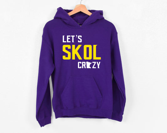 Let's Skol Crazy Purple Shirt