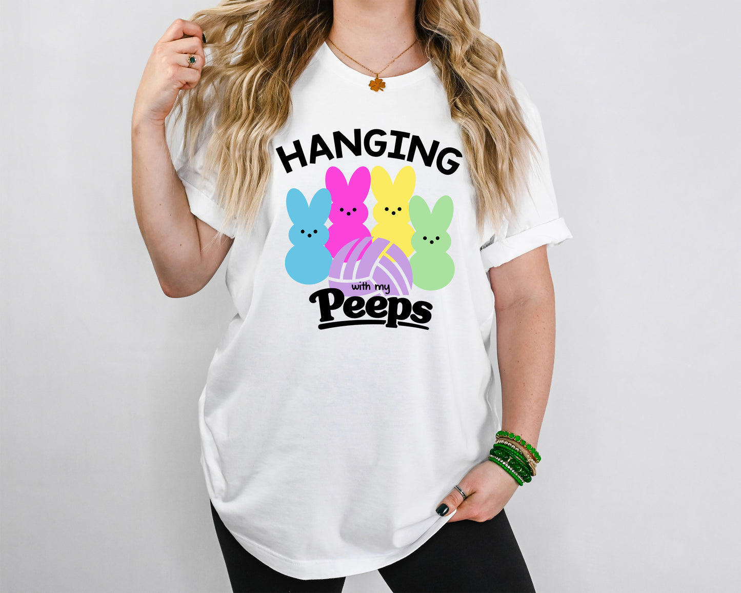 Volleyball Hanging with my peeps Shirt