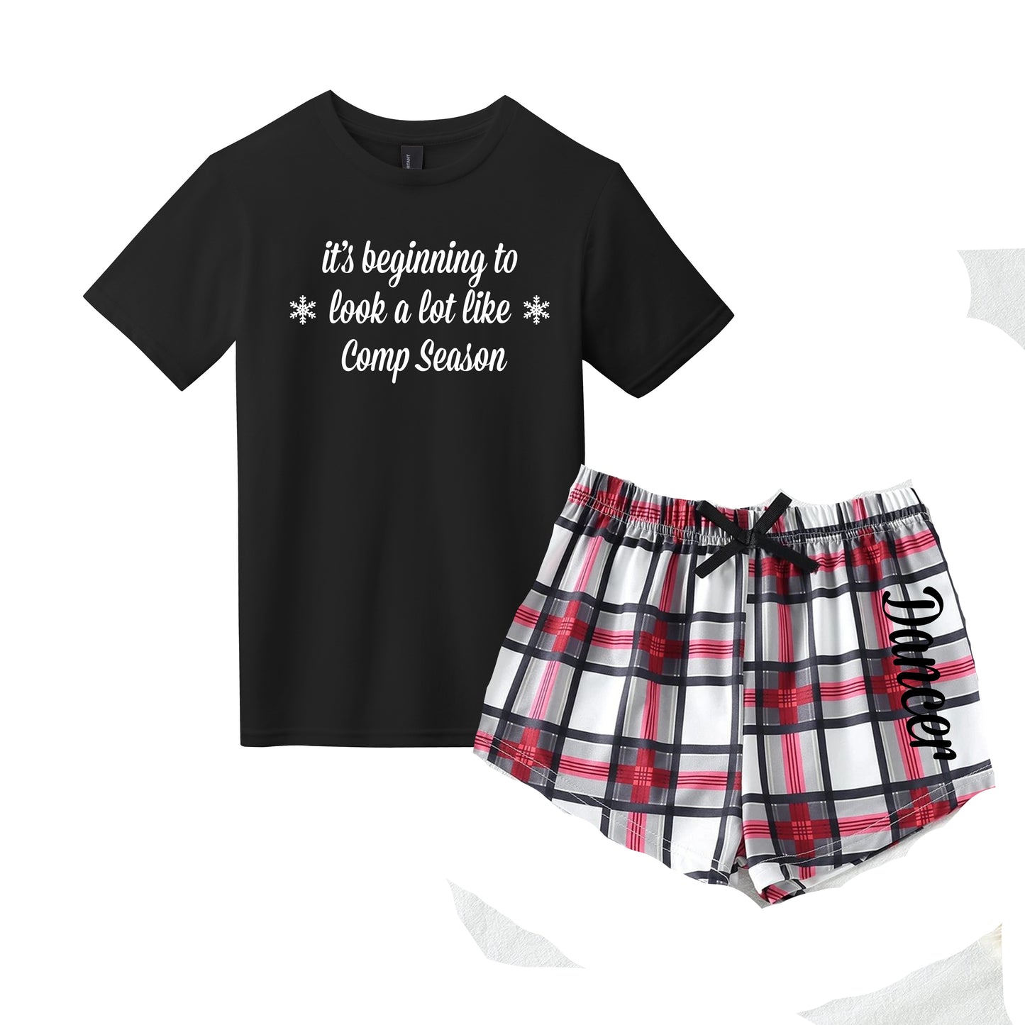 **YOUTH SIZE** Beginning to look like Comp Season Tshirt & Short Set