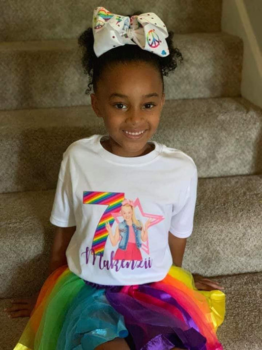 Jojo Siwa Personalized Birthday Shirt