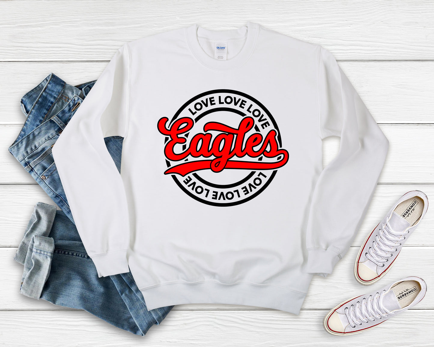 Love Eagles Circle Shirt