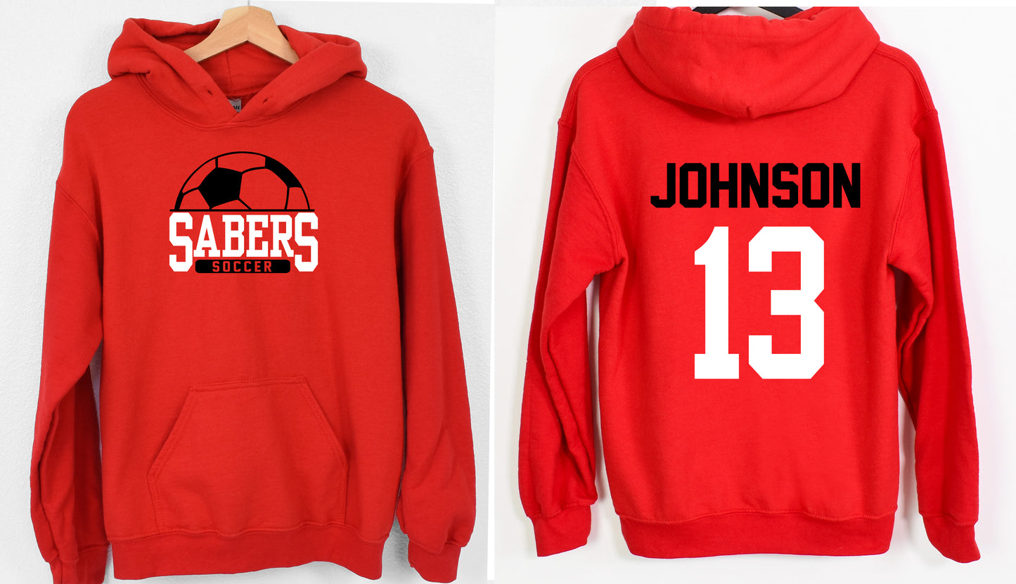 Shakopee Sabers Soccer Style 1