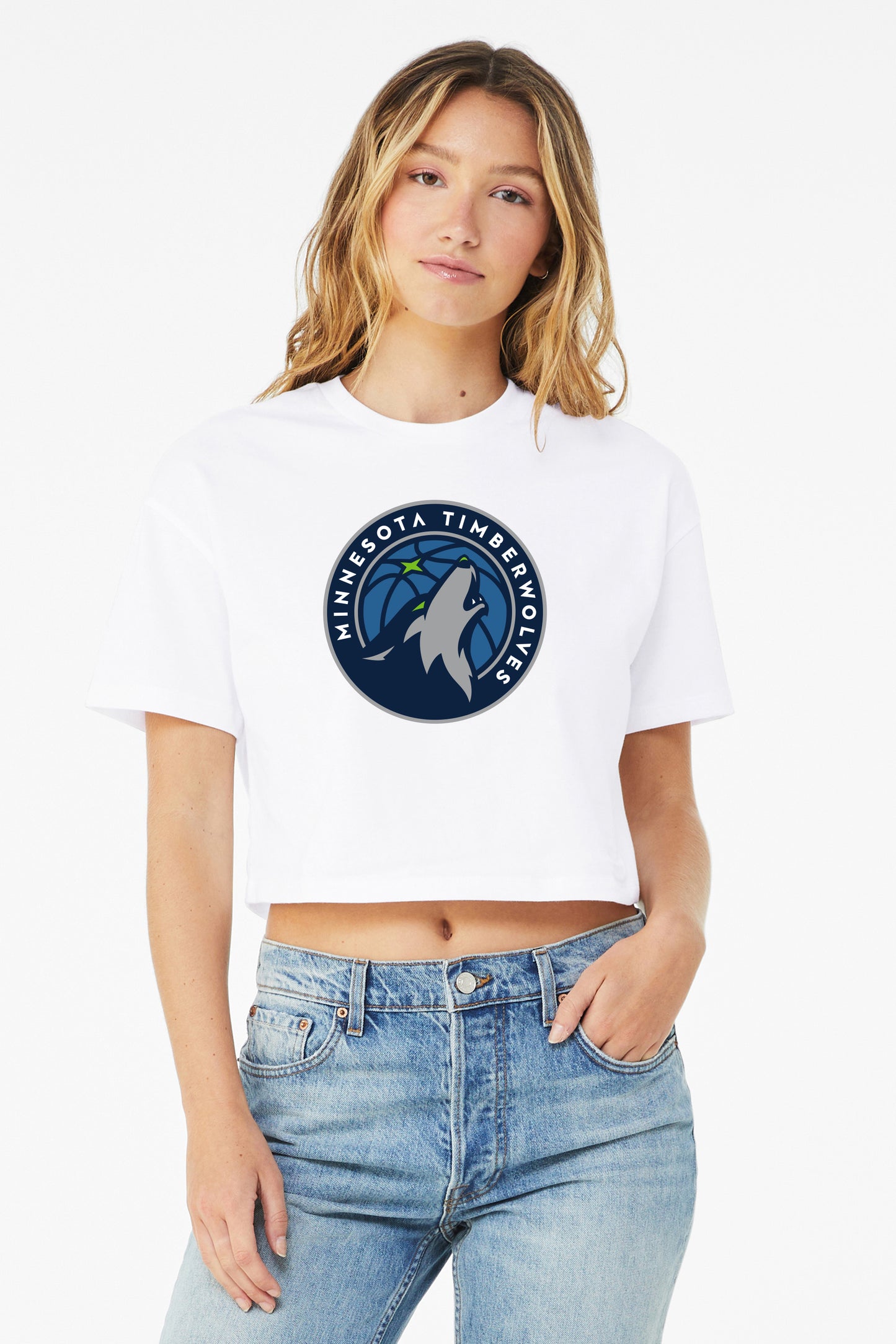 Wolves Crop Shirt