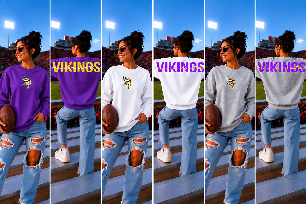 Big Letters Minnesota Football Sweatshirt
