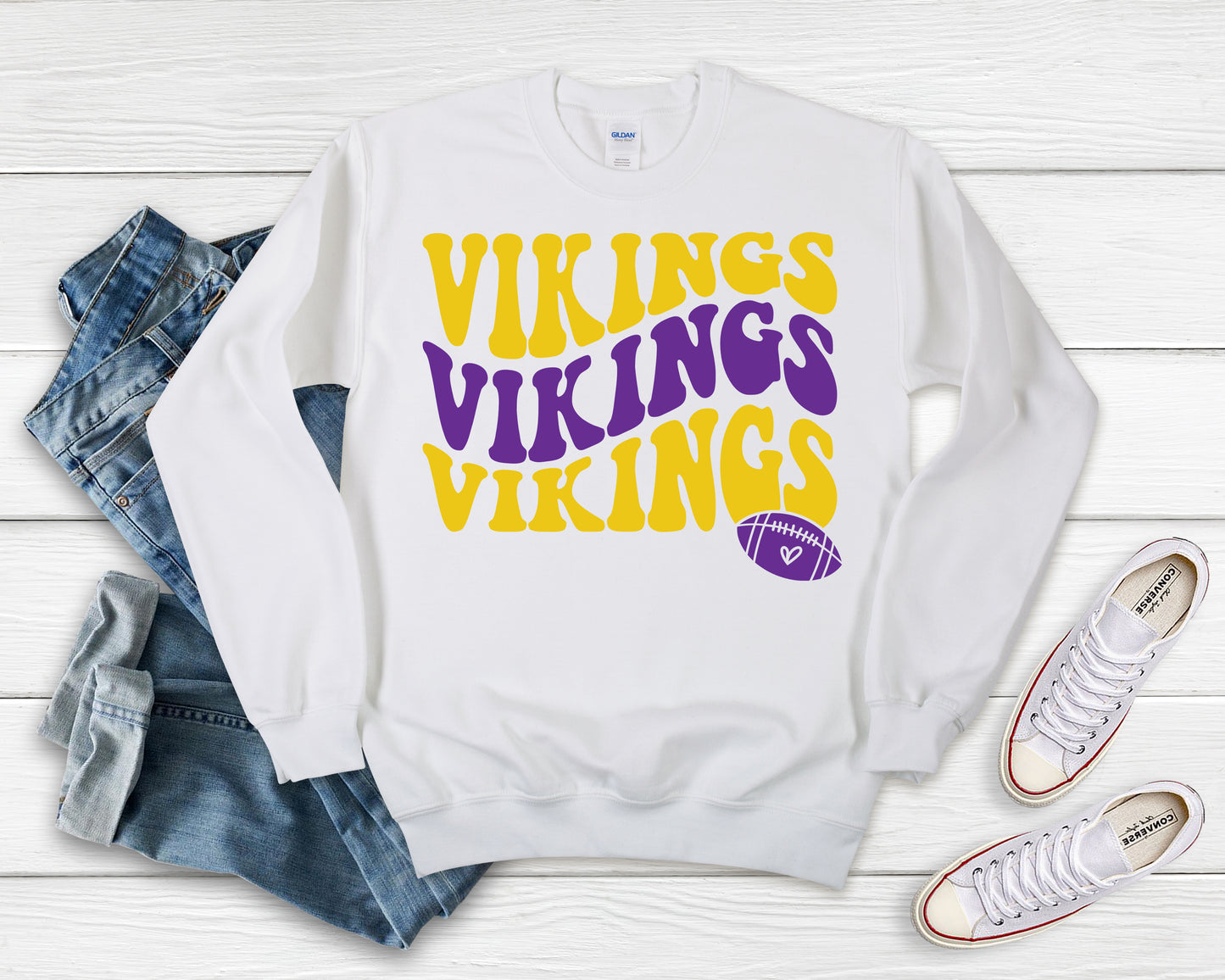 Wavy Vikings Shirt
