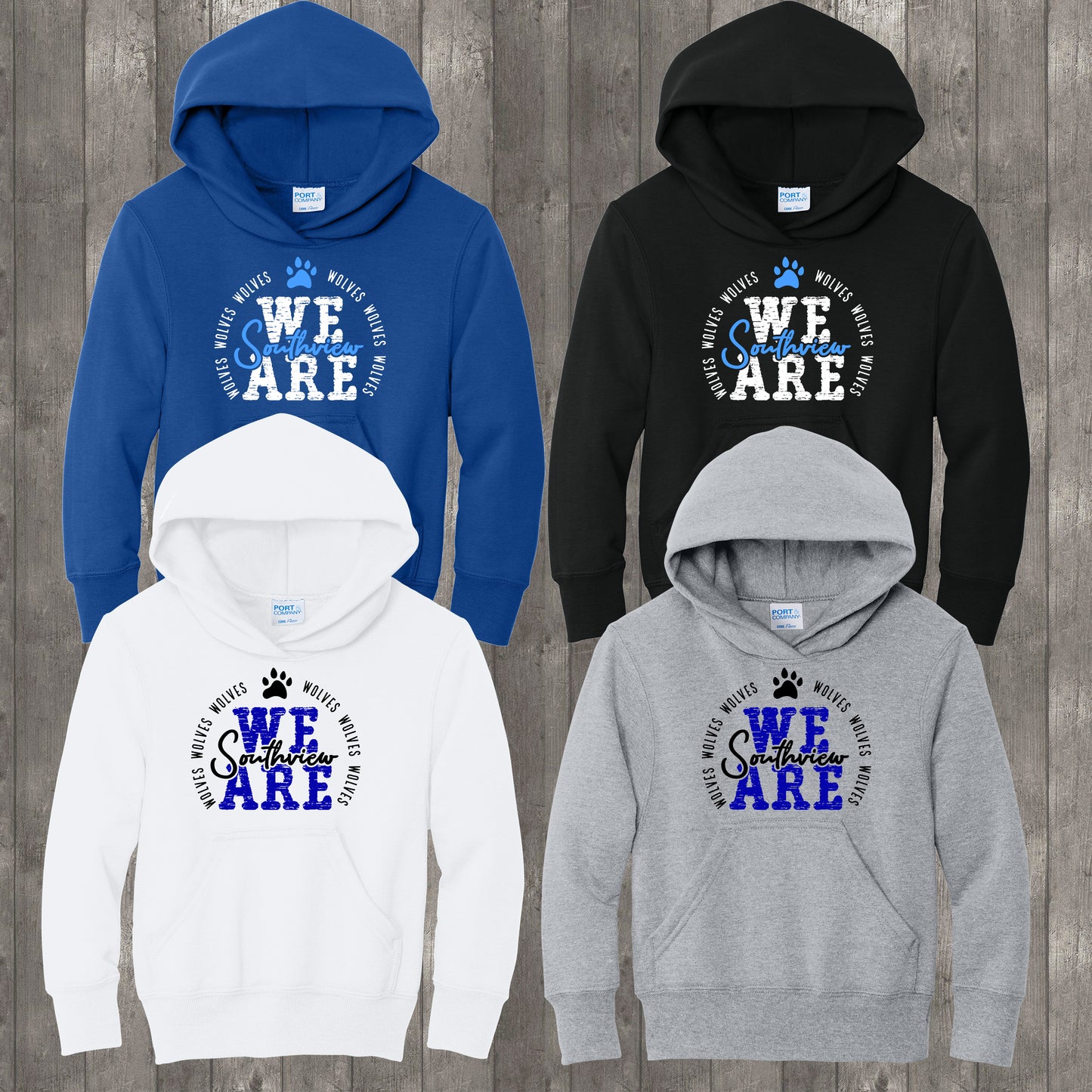 Southview Style 2 Hoodies