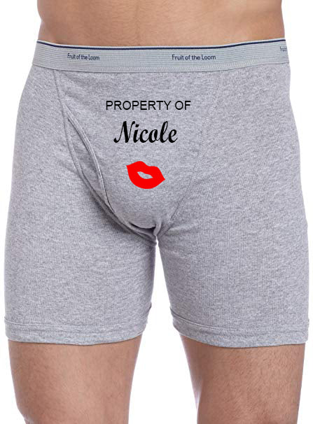 Property of Name Boxer Briefs