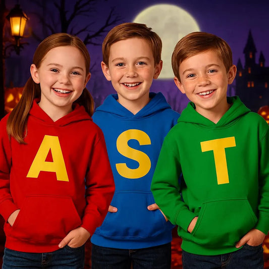 Alvin & The Chipmunks Halloween Group Costume Shirt