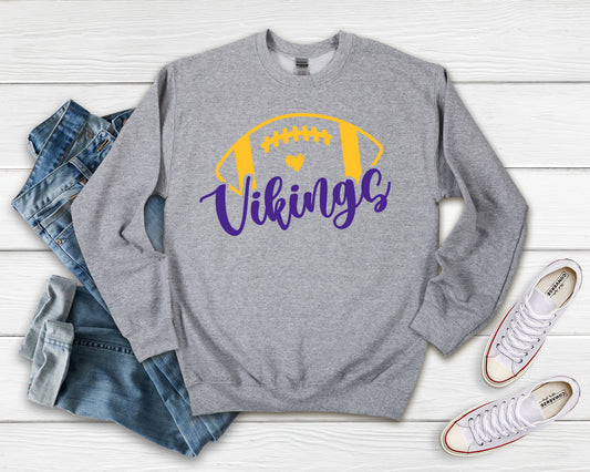 Vikings Script Football Shirt