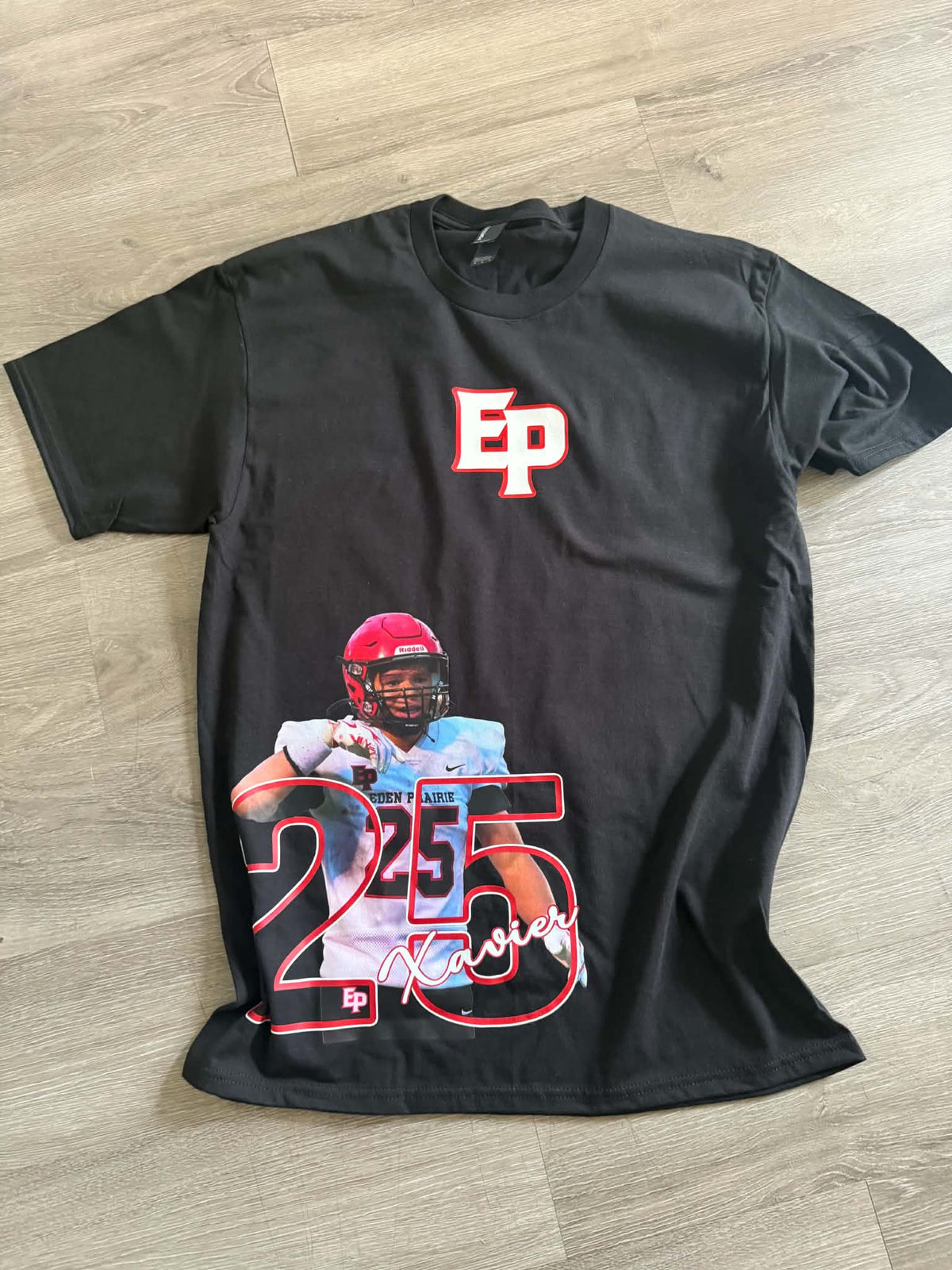 Personalized Sports Photo & Number Shirt
