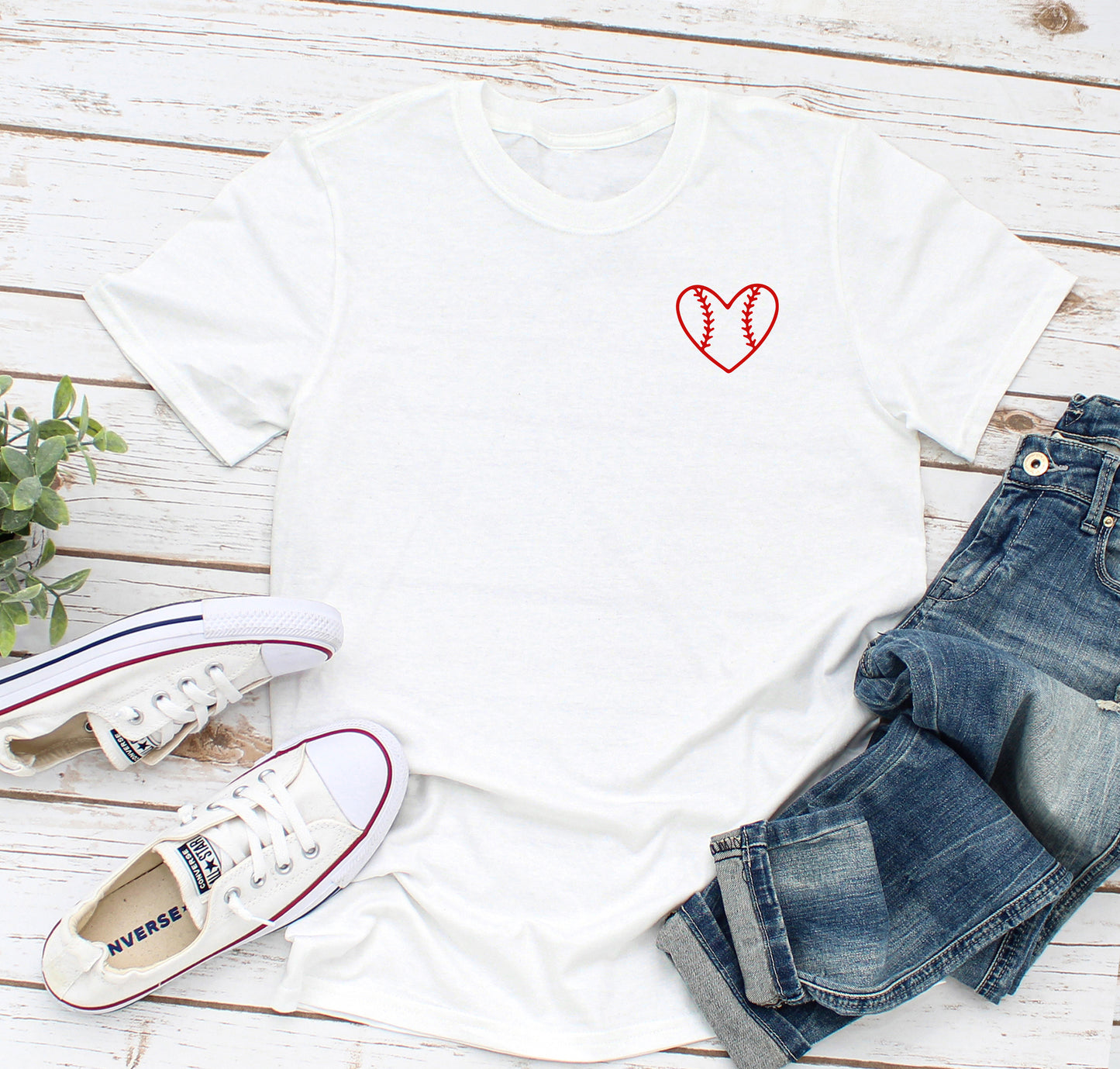 Basic Baseball Heart