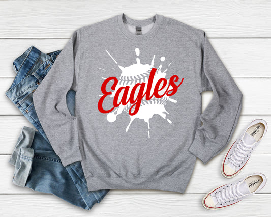 Eagles Baseball Splatter Shirt