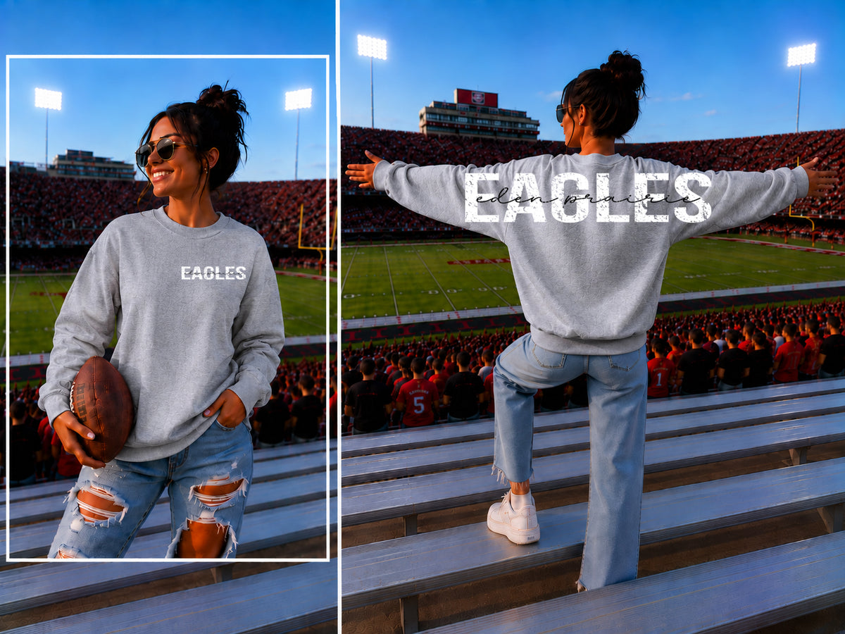 Big Letters Eagles Sweatshirt