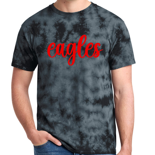 Eagles Black Tie Dye Shirt