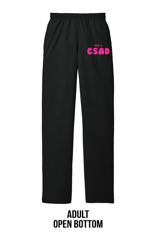 Center Stage Black Sweatpants
