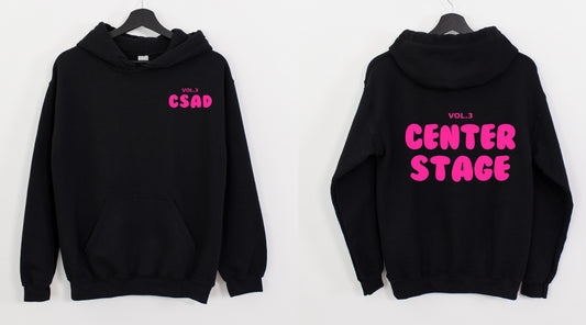 Center Stage Black Hoodie