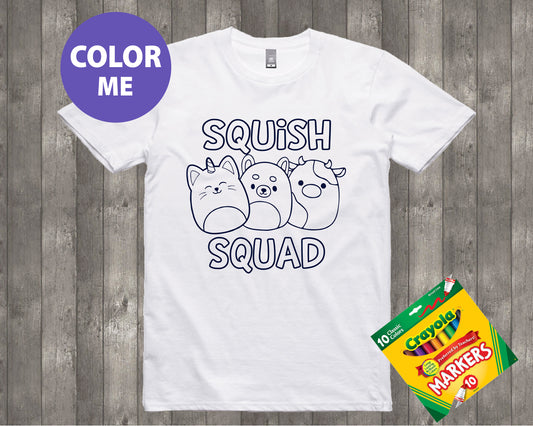 Christmas Coloring Shirt Style 4