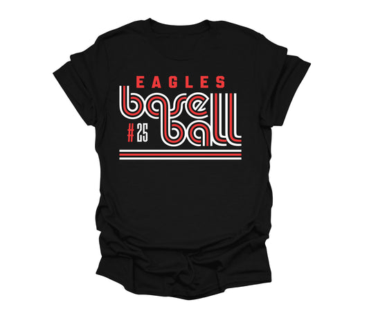 Eagles Baseball Retro Shirt