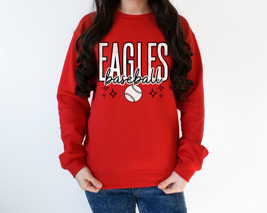 Eagles Baseball Red Shirt