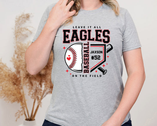 Eagles Basketball Leave it on the Field Shirt