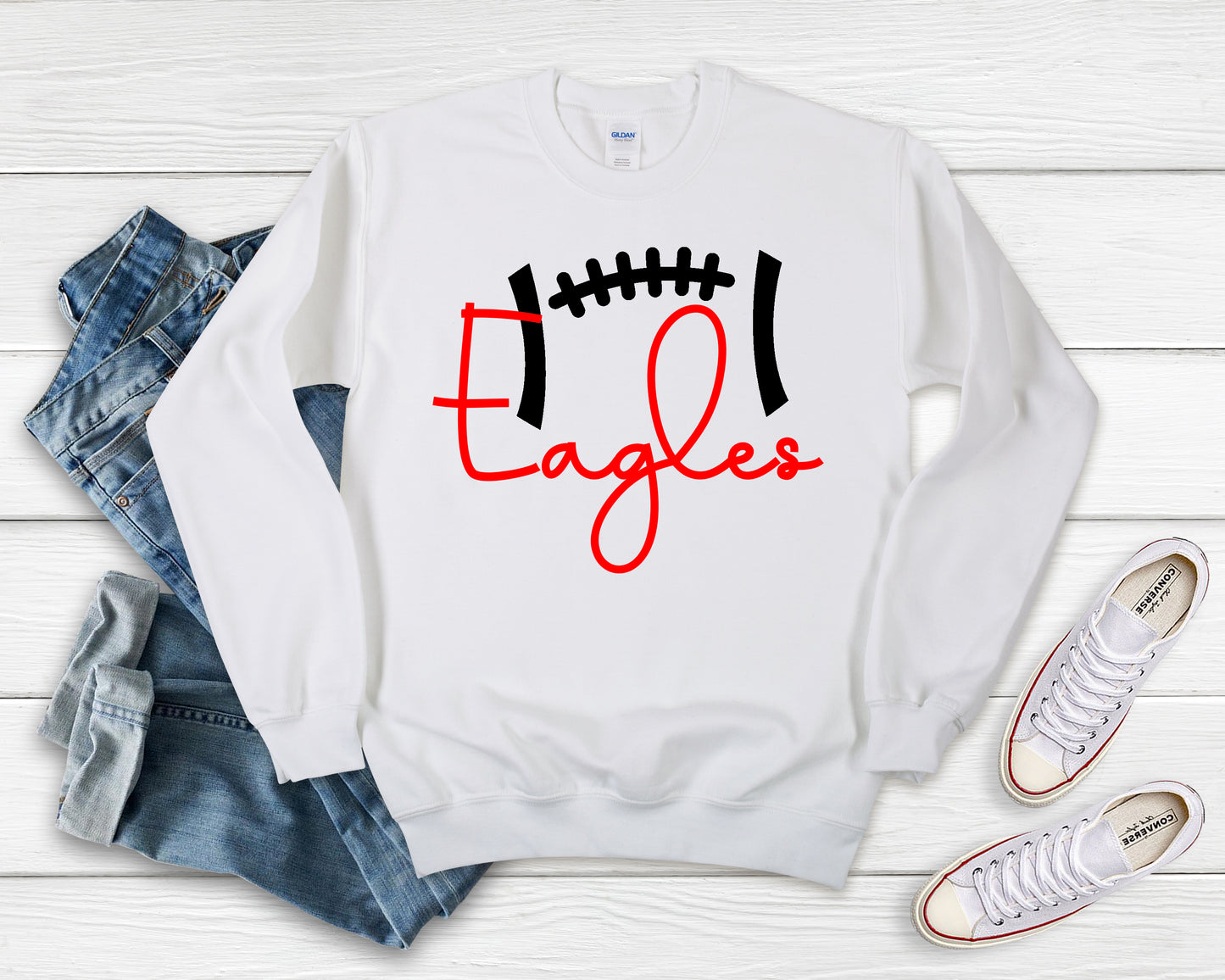 Eagle Football Script Shirt