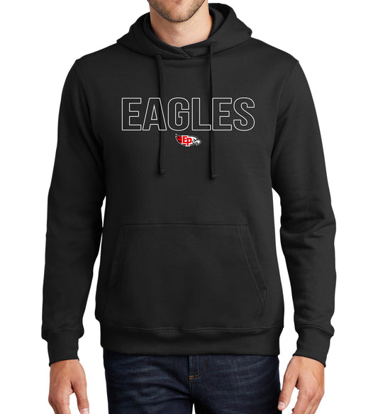 Eagles Outline Hoodie