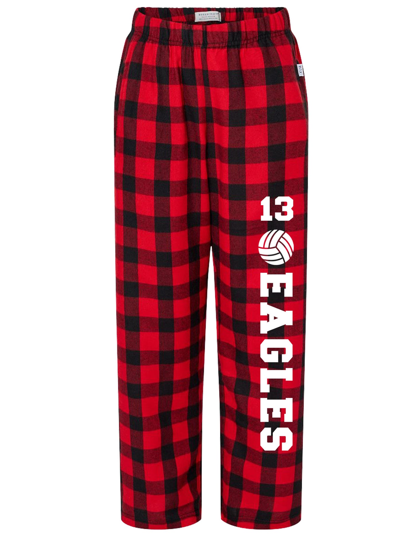 Eagles Volleyball Flannel Pants
