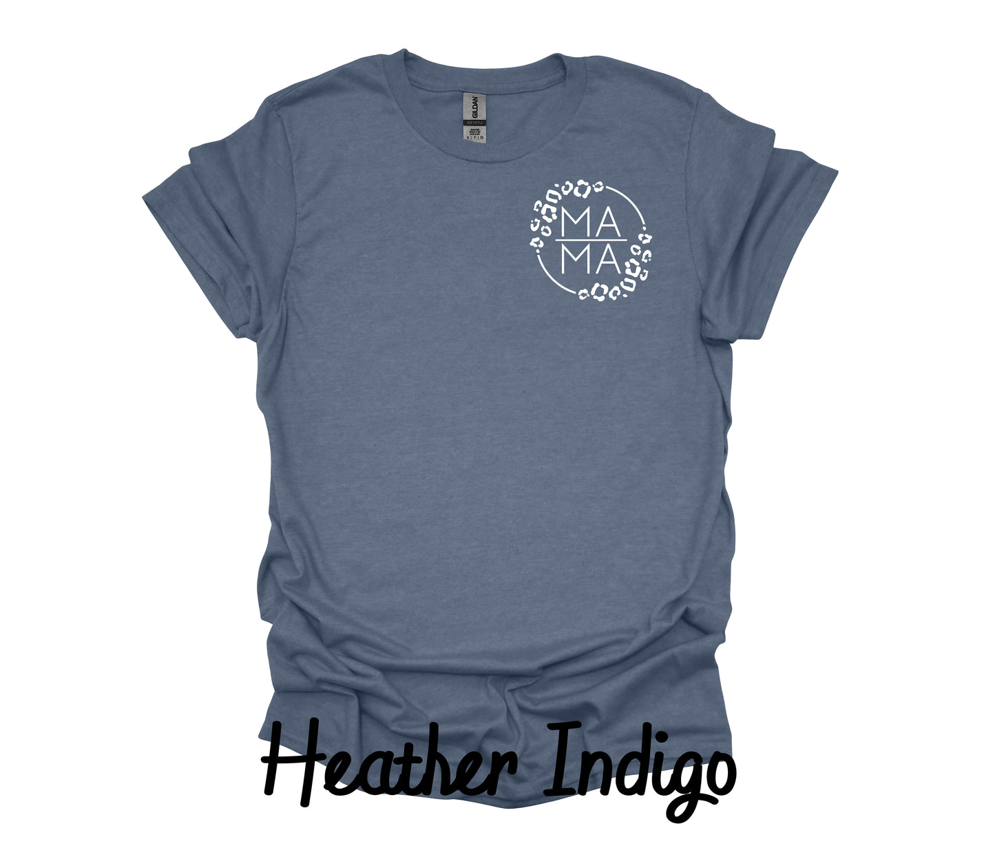 Mama Cheetah Circle Shirt