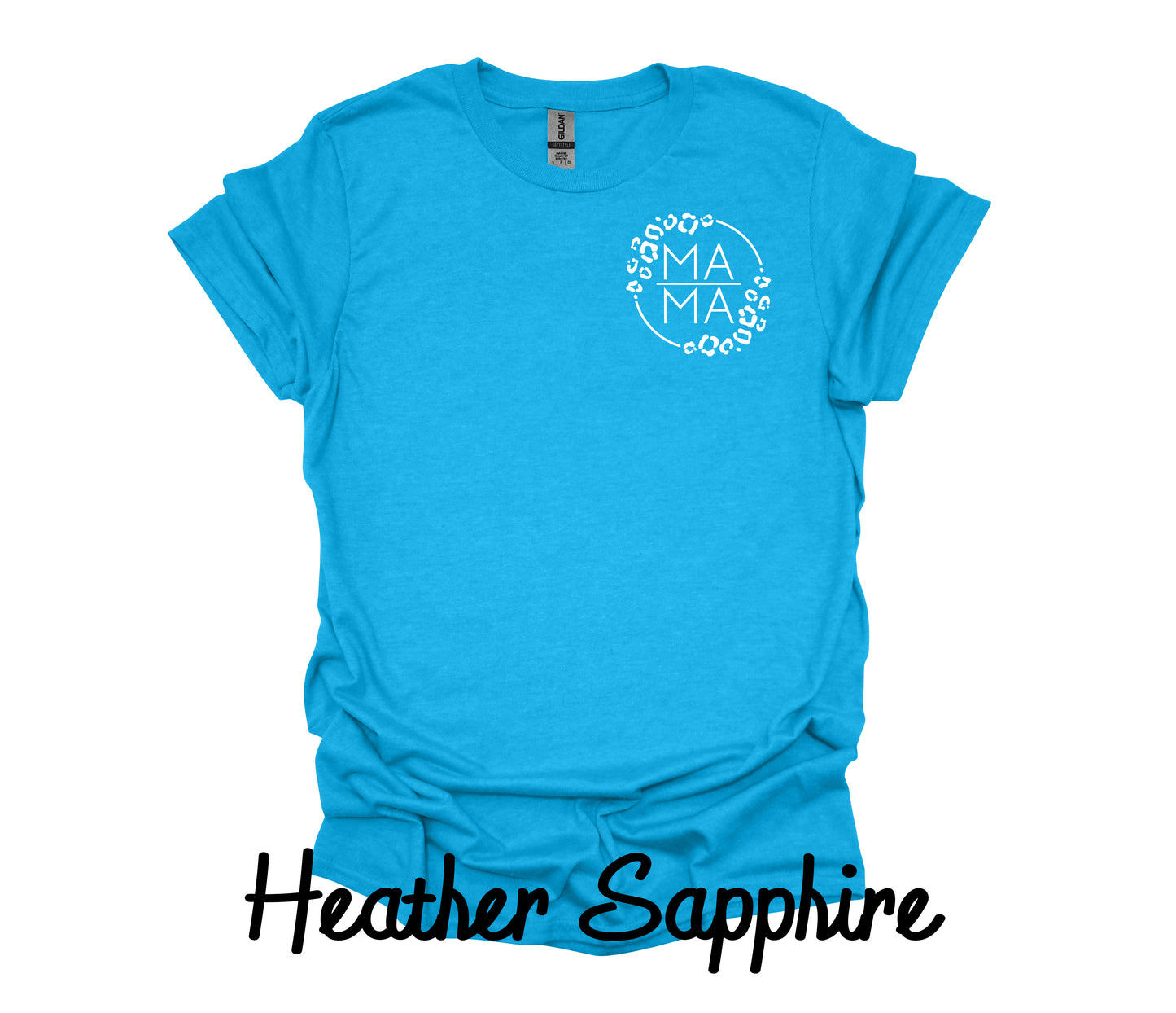 Mama Cheetah Circle Shirt