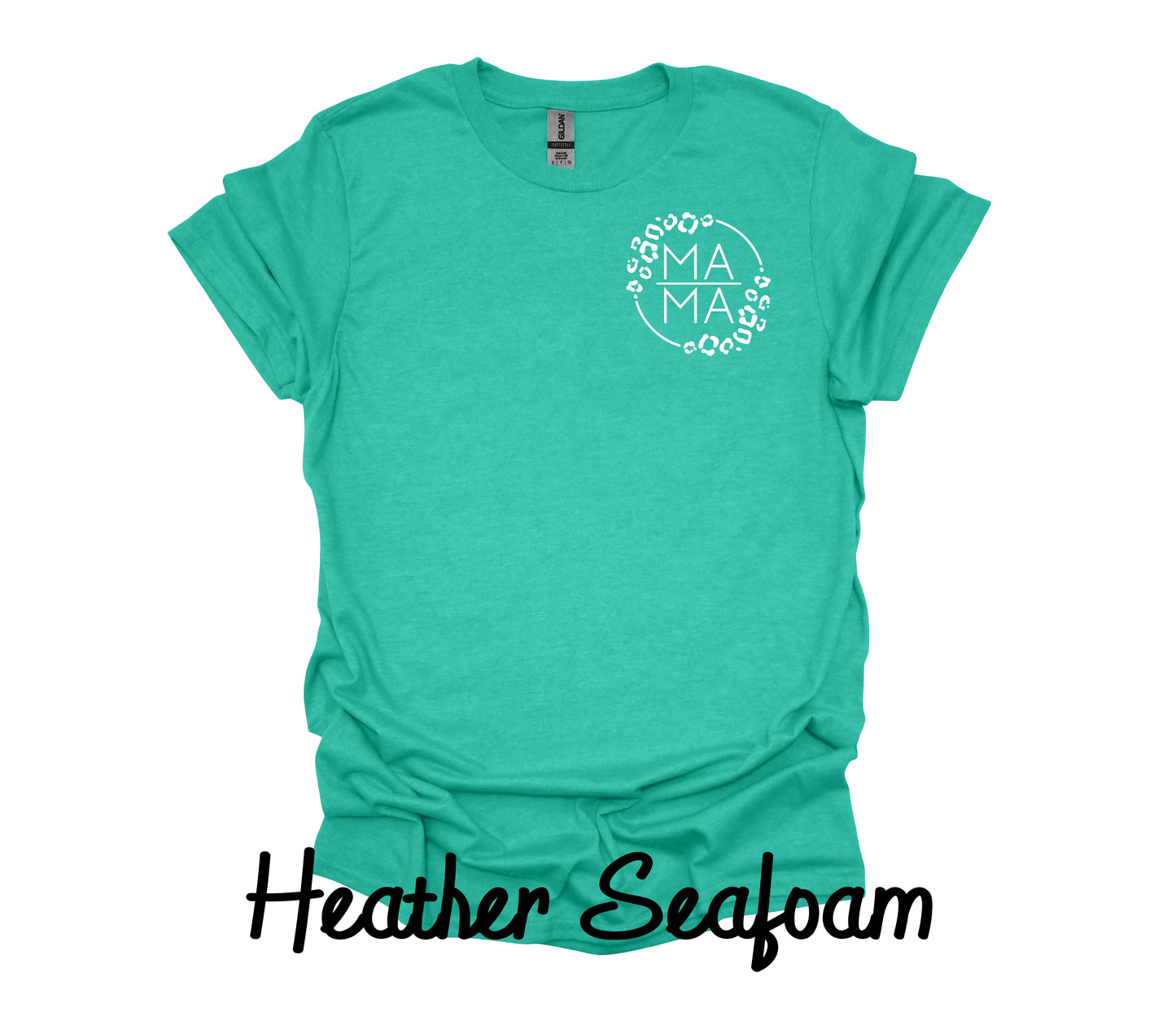 Mama Cheetah Circle Shirt