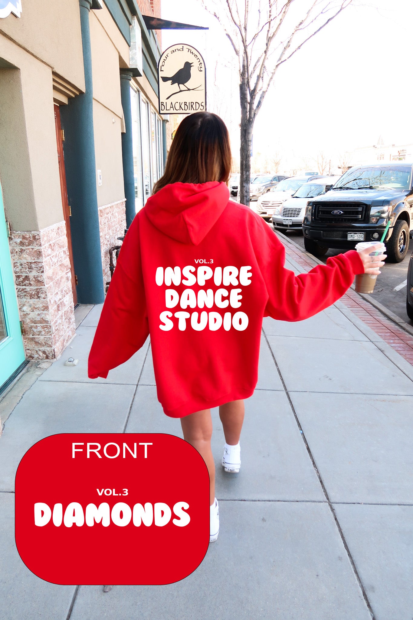 Inspire Dance Studio Diamond Hoodie