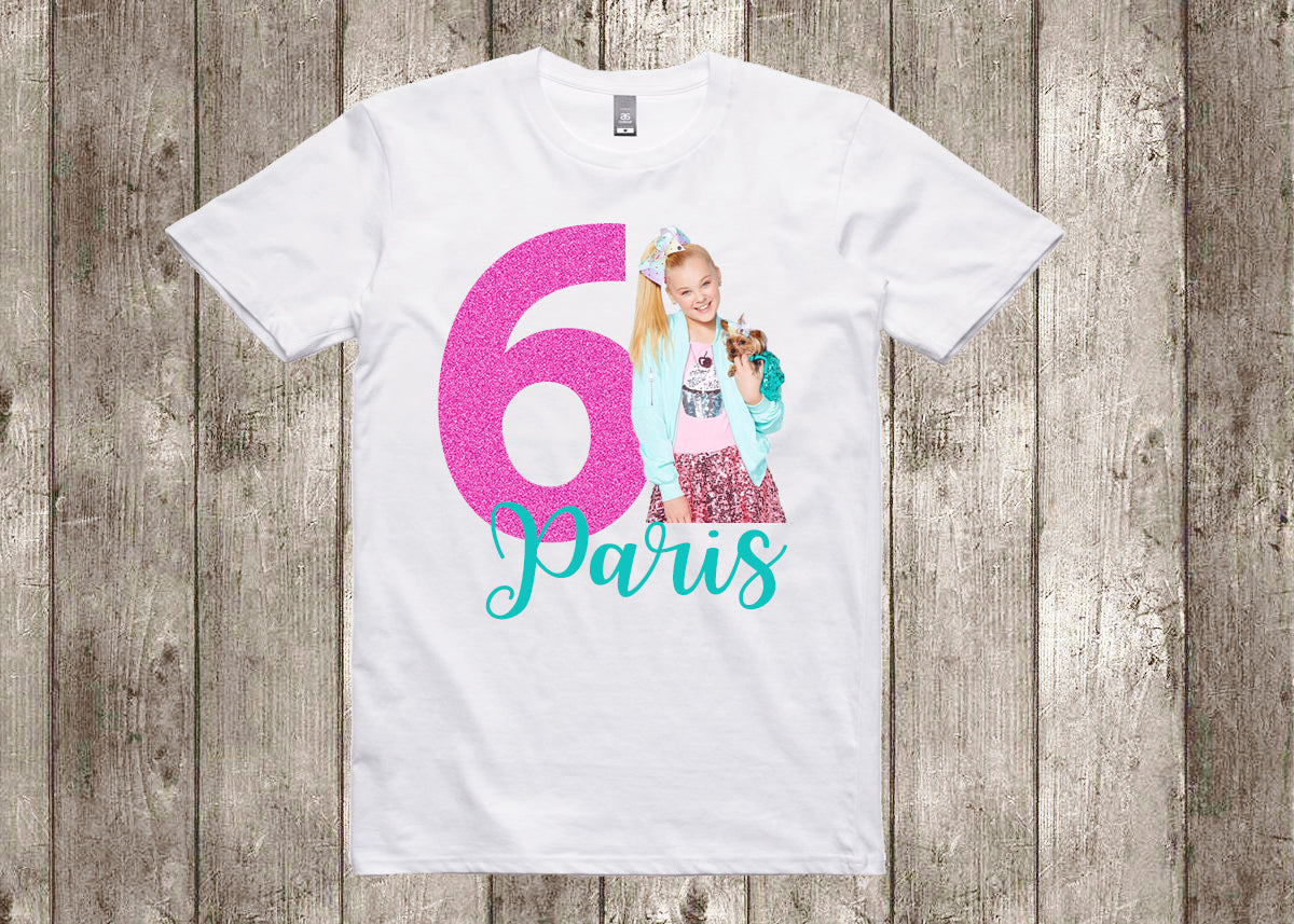Jojo Siwa Personalized Birthday Shirt
