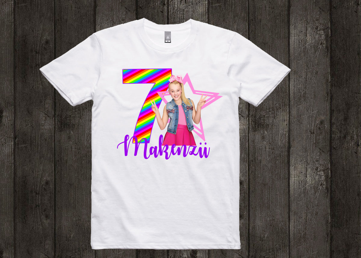 Jojo Siwa Personalized Birthday Shirt