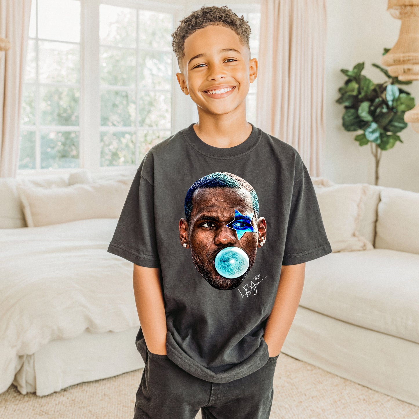Lebron James Big Face Shirt #12