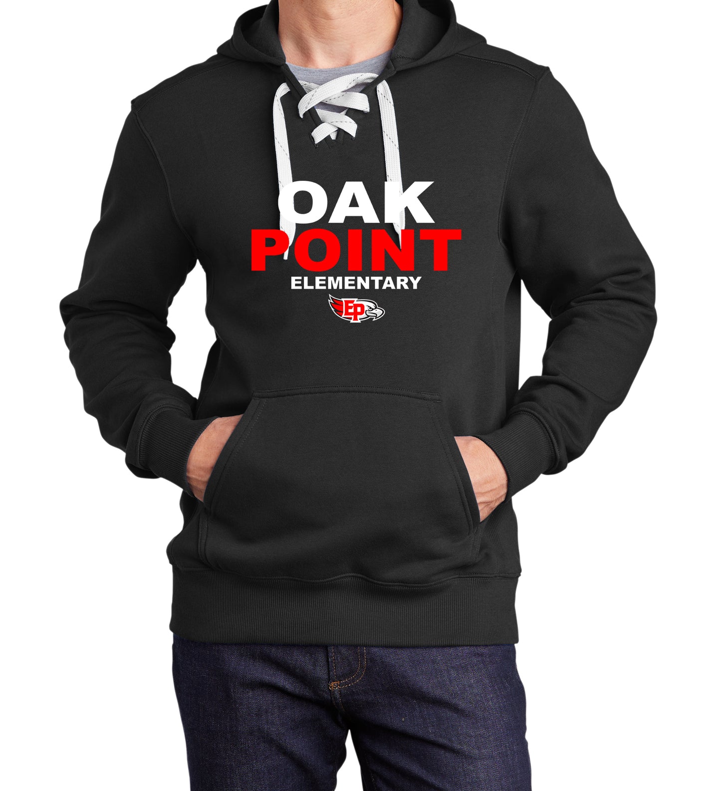 Oak Point Style 4 Laced Hoodie