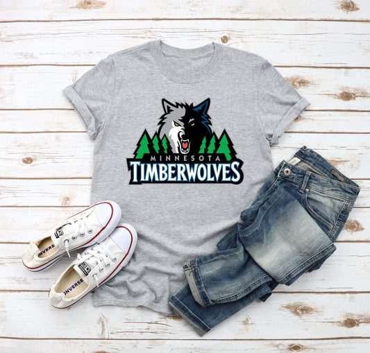 Minnesota Wolves Throwback Logo