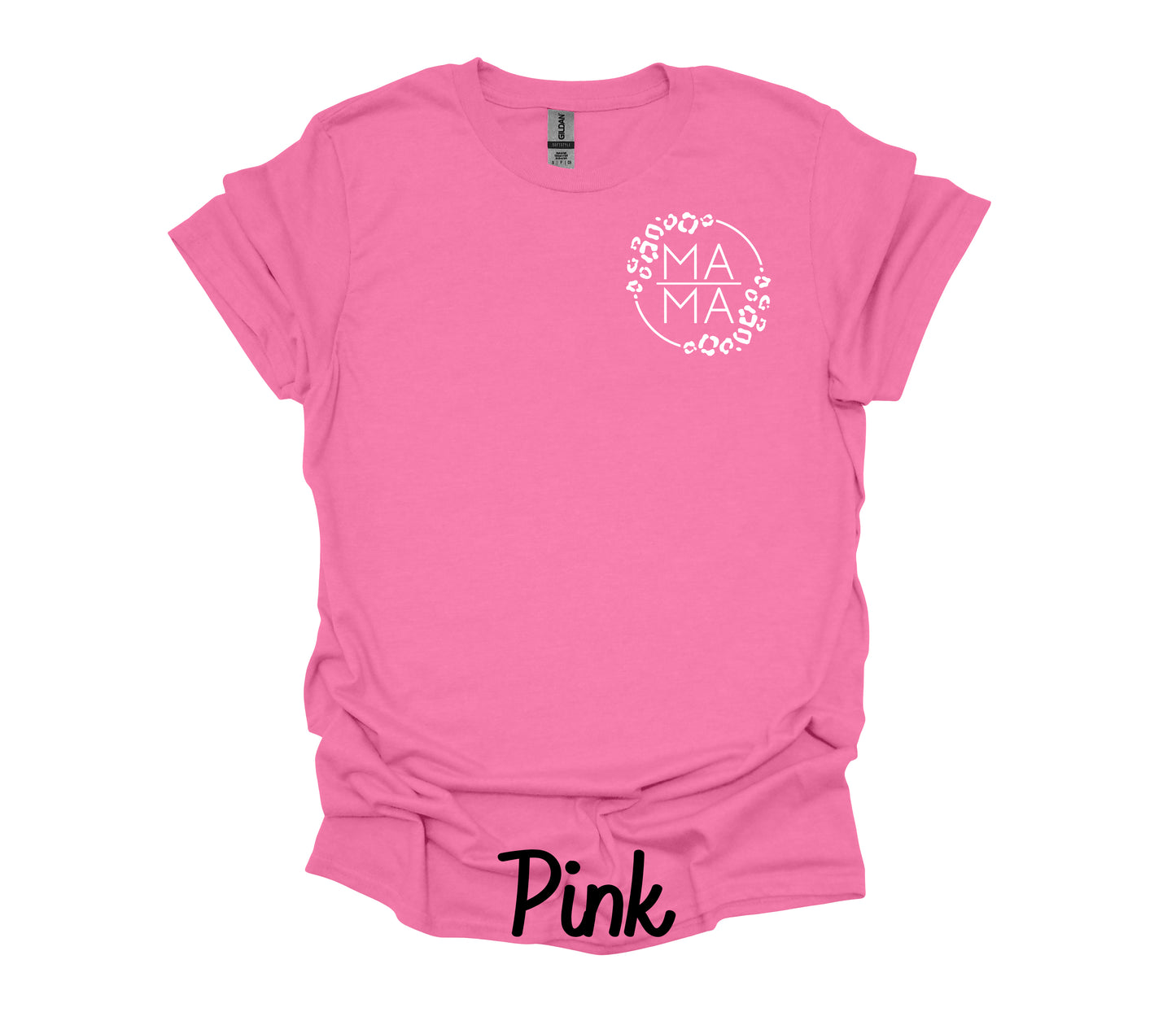 Mama Cheetah Circle Shirt
