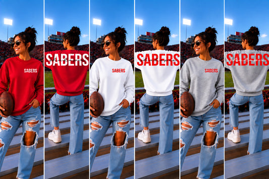 Big Letters Sabers Sweatshirt