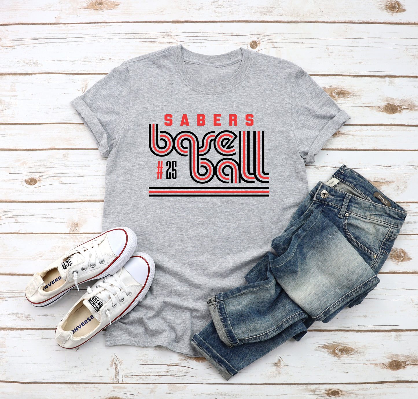 Sabers Baseball Retro Shirt