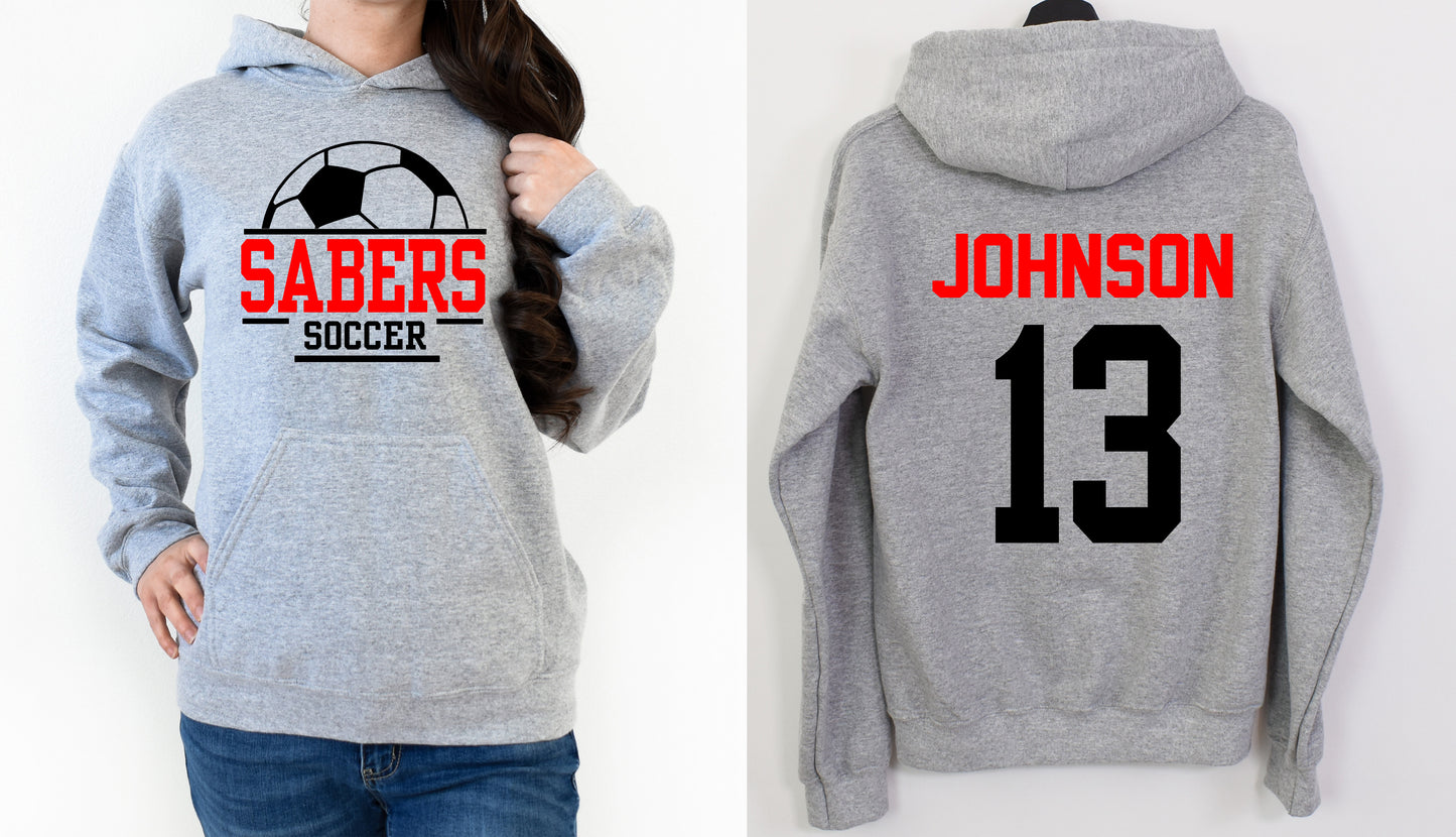 Shakopee Sabers Soccer Style 2