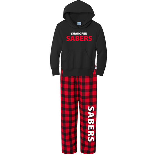 Sabers Hoodie & Flannel Pants